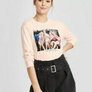 🆕 Sex & The City light pink long sleeve top